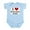 Sky Blue, variant on CafePress - I Love Marching Band Infant Creeper - Baby Light Bodysuit, Size Newborn - 24 Months