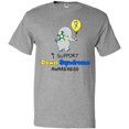 thumbnail image 3 of Inktastic I Support Down Syndrome Awareness Elephant with Balloon T-Shirt, 3 of 5