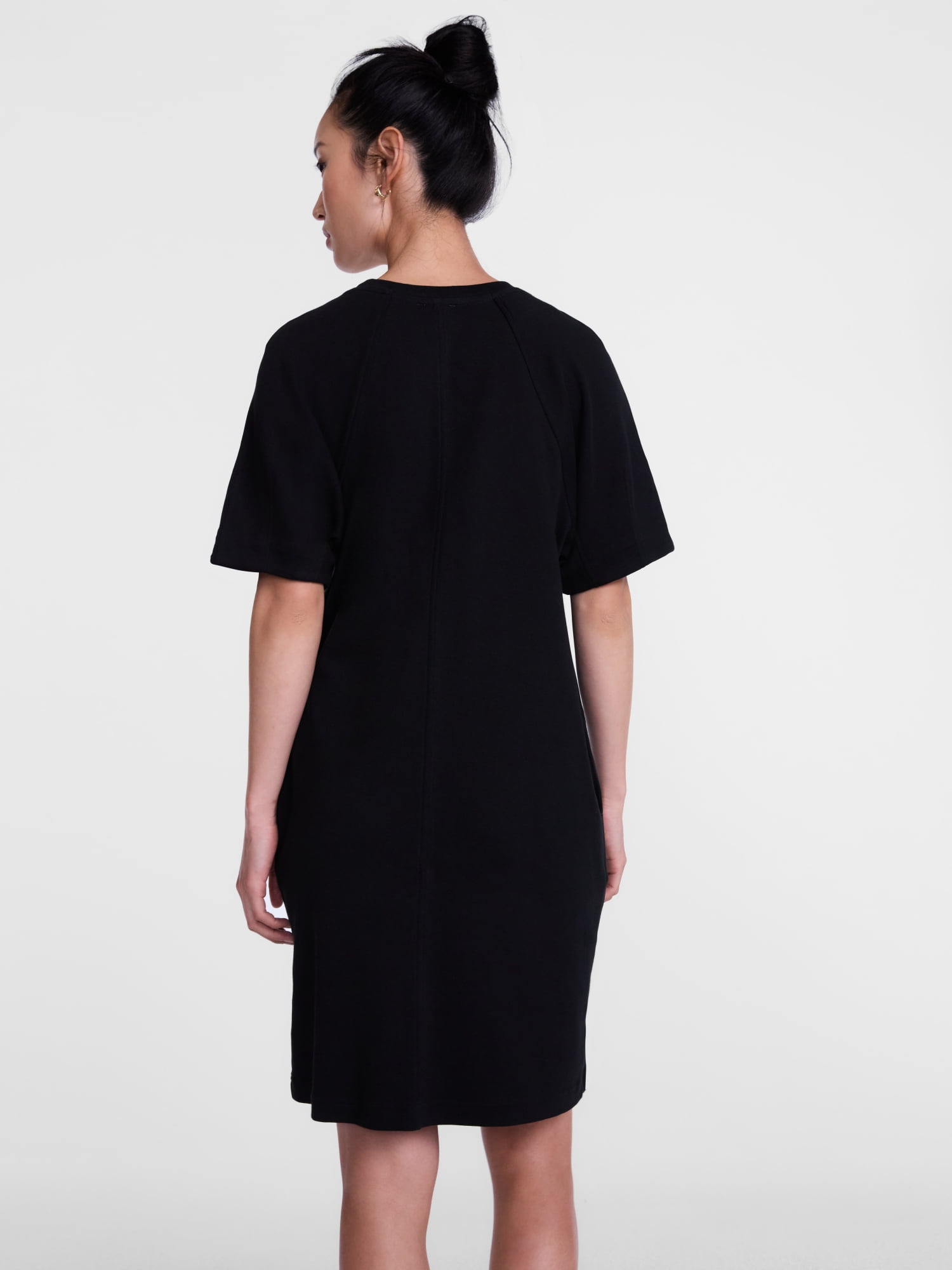 Scenario Women's and Women's Plus Mini Dress with Short Raglan Sleeves, Sizes XS-4X