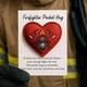 thumbnail image 3 of Herunwer Firefighter Pocket Hug With Gift Card, Firefighter Heart Pocket Hugs, Appreciation Symbol of Gratitude, Protection, for Firefighters, Their Families, and Supporters, 3 of 4