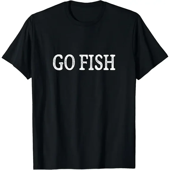 Go Fish - Vintage Style - T-Shirt