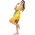 thumbnail image 3 of HAPPY BAY Women's Beach Wrap Bikini Wraps Sarong Swimwear Cover up Skirt Bathing suit Swimsuit Pareo Coverups for Women One Size Hawaii, Yellow, 3 of 4