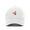 White, variant on Lobster Baseball Cap Embroidered Cotton Adjustable Dad Hat White