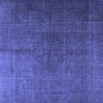 thumbnail image 1 of Ahgly Company Machine Washable Indoor Square Persian Blue Traditional Area Rugs, 4' Square, 1 of 4