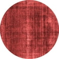 thumbnail image 1 of Ahgly Company Indoor Round Oriental Red Industrial Area Rugs, 8' Round, 1 of 4