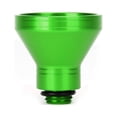 thumbnail image 1 of Green Aluminum Oil Filler Funnel 20mm Universal Oil Catch Drain Motorcycle, 1 of 12