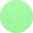 thumbnail image 1 of Ahgly Company Indoor Round Abstract Emerald Green Contemporary Area Rugs, 3' Round, 1 of 4