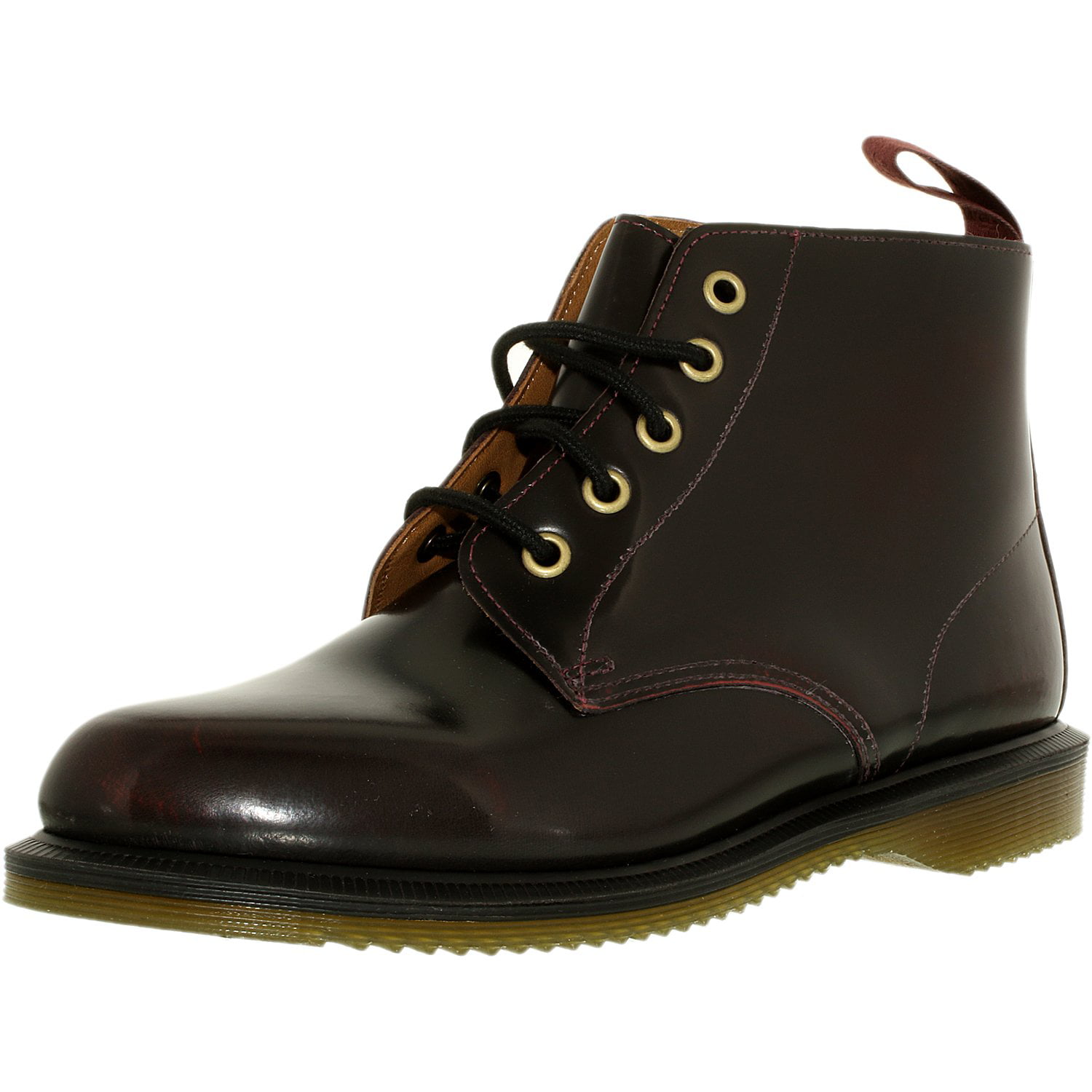Dr. Martens Women's Emmeline 5-Eye Leather Cherry Red Rogue High-Top ...