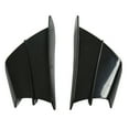 thumbnail image 2 of Motorcycle Spoiler Wing, Professional Unique Design Scratch Free Self Adhesive Front Fairing Aerodynamic Wing Sporty Look  For NINJA400 NINJA250 Z900 Z1000 Marble Grain,Glossy, 2 of 8