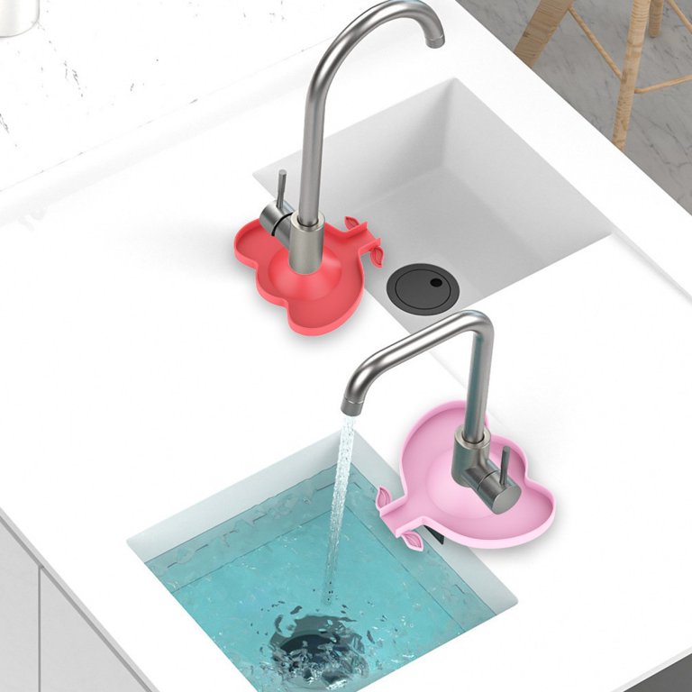 Multi-Purpose Faucet Splash-Proof Silicone Pad Kitchen Sink Guard