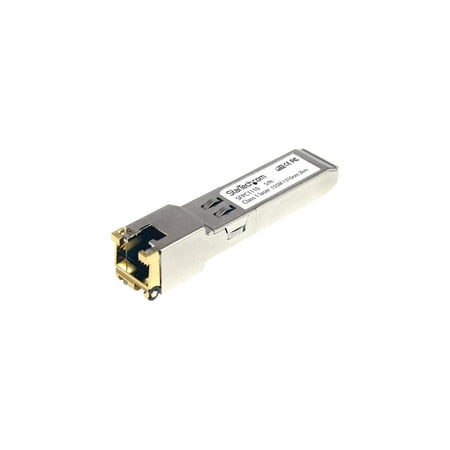 UPC: 0065030846202 | StarTech.com SFPC1110 Cisco SFP-GE-T Compatible SFP Module – 1000BASE-T RJ45 Copper Transceiver – SFPC1110