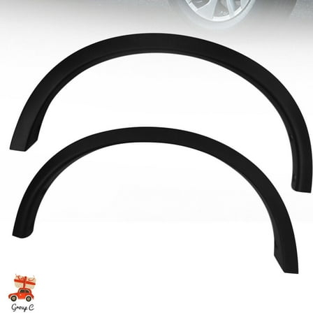 SHZICMY For Nissan Rogue 2014-2017 Rear Left  Right Fender Flare Trim Wheel Arch Molding