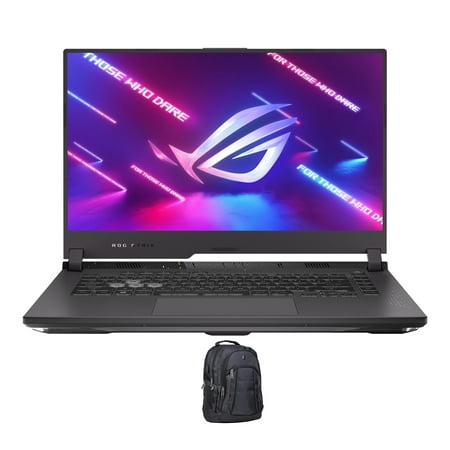 ASUS ROG Strix G15 Gaming/Entertainment Laptop (AMD Ryzen 7 6800HS 8-Core, 15.6in 144 Hz Full HD (1920x1080), GeForce RTX 3050, 16GB DDR5 4800MHz RAM, Win 11 Pro) with Premium Backpack