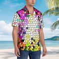 thumbnail image 5 of Balery Men'S Summer Hawaiian Shirts Short-Sleeve Design Name Printed Casual Shirts - Size Name, 5 of 9