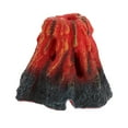 thumbnail image 3 of Aquatic Aquarium Decor Deco LED Volcano  Fish Tank Ornament 10x10x12cm, 3 of 4