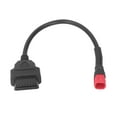 thumbnail image 2 of Cable de Escendere de Diagnnostico, 6 pinos A 16 pin OBD2 Cable de diagnóstico Enchufe de Goma y reproducir anti -avejecimento duradero para vehículos, 2 of 7