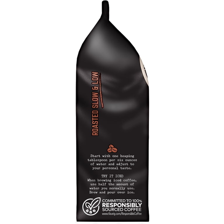 Tully's Coffee Espresso Roast, Dark Roast, Ground Coffee, 12 oz