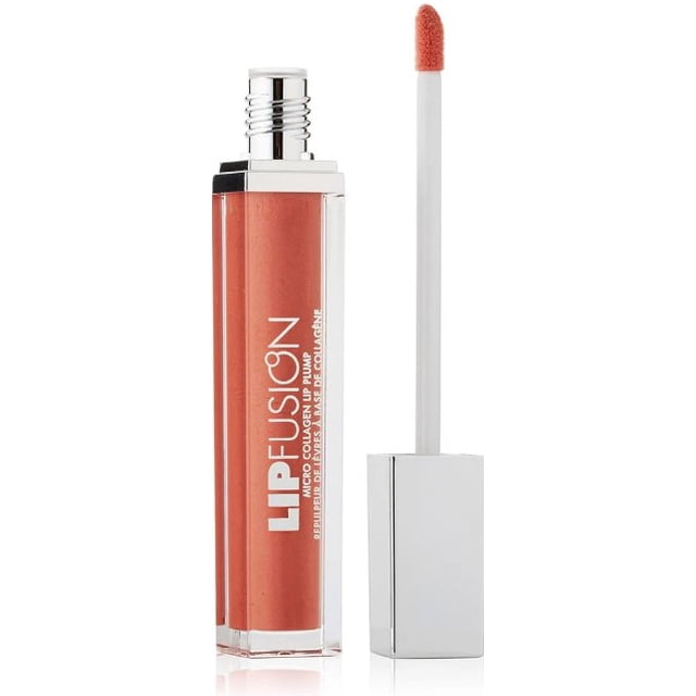 FusionBeauty LipFusion Color Shine Collagène Micro-Injecté Lèvres Repulpantes, Bare