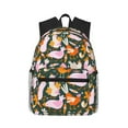 thumbnail image 1 of Easygdp Roosters and Chicks Mochila Casual para Portátil, Mochila para Escuela, Viajes, Negocios, 1 of 6