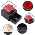 thumbnail image 4 of Preserved with You in 100 Languages Birthday Gifts for Women Wife, Rose Flower Gifts for Her, 4 of 5