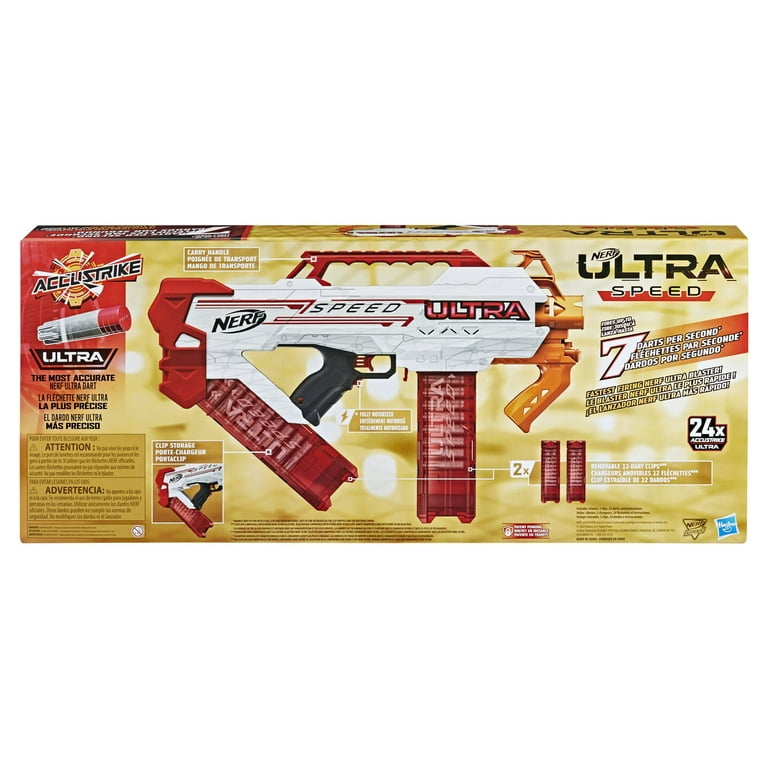 Nerf Ultra Speed Fully Motorized Blaster with 24 Darts