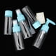 thumbnail image 3 of 5 unids/set portátil reutilizable vacío maquillaje botella con pulverizador loción crema contenedor Kit (azul), 3 of 8