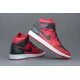 thumbnail image 5 of Ni - ke Air Jordan 1 Mid Shoes Reverse Bred Gym Red Black White 554724-660 Size 12 Mens, 5 of 5