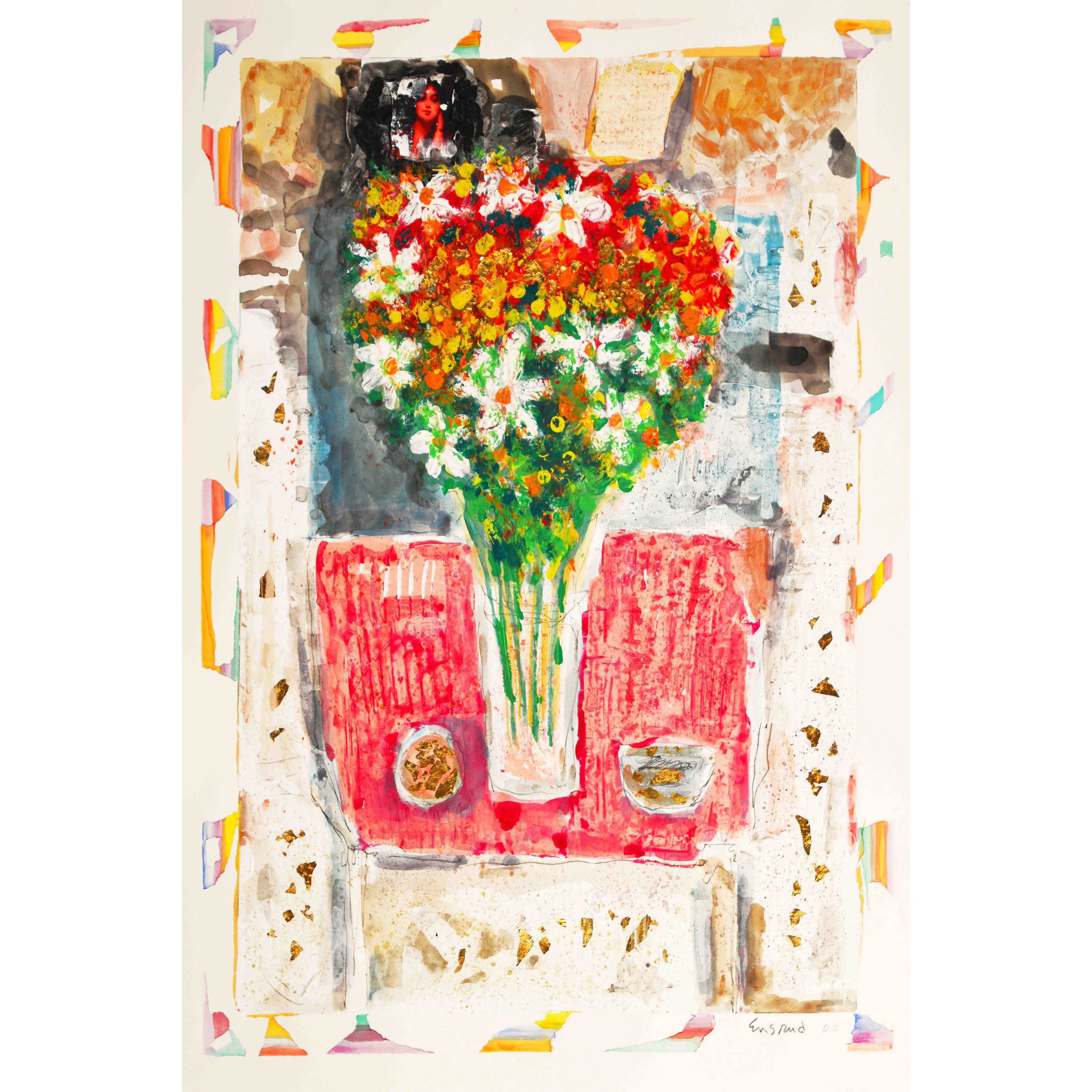 Marmont Hill "Young Beauty" by Wayne Ensrud Painting Print on Canvas