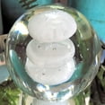 thumbnail image 5 of Crystal Clear Bubble Trio Paperweight, Handcrafted Art Glass, 5 D x 5 H Inches, 5 of 5
