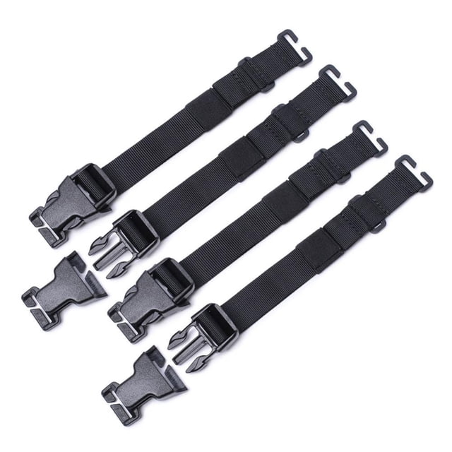 Final Clear Out! 4Pcs Backpack Chest Strap Adjustable Backpack Sternum Strap Chest Belt with Buckle for Hiking and Jogging