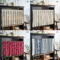 thumbnail image 2 of Baywell Boho Kitchen Curtains French Striped Farmhouse Vintage Chic Cotton Linen Tassel Short Cafe Curtains for Small Window Kitchen Bathroom Bohemian Decor, 2 of 8