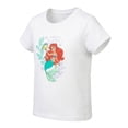 thumbnail image 2 of Playera Princesas para niña, Manga Corta, Blanco, Talla 4, 2 of 4
