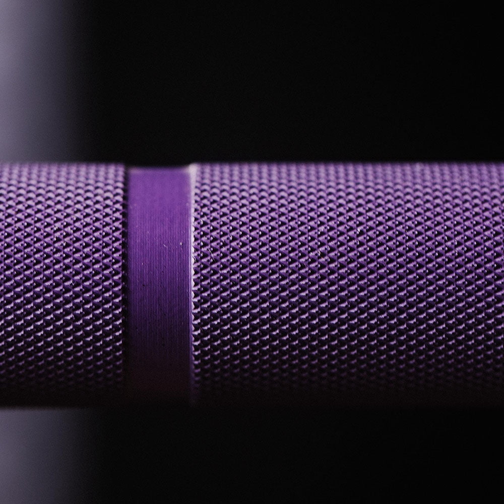 Titan Fitness TITAN Series 15KG Women's Olympic Barbell, 25mm Purple Cerakote Shaft, USA Made Multipurpose Bar for Weightlifting & Power Lifting Movements, Rated 1,500 LB