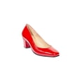 thumbnail image 1 of ZAPATILLAS TACONES VESTIR LEON DAMA MUJER ROJO PIEL CABRA 737 LEON 737, 1 of 3