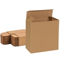 UCANPACK Black Cardboard Product Box 4 x 1 x 4 - 1000 Pack mini cardboard boxes Standard Kraft Color, 4x1x4 Shipping Boxes - Custom Made in USA