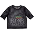 thumbnail image 1 of Bob Marley Womens Mesh Crop Top, 1 of 2