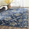 thumbnail image 2 of Contemporary Rug - Moroccan 80% Viscose 20% Cotton -Blue/Black Style-A-Color:Blue/Black,Design:Contemporary,Shape:Large Rectangle,Size:10'L x 8'W, 2 of 3