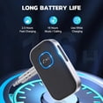 thumbnail image 7 of Wireless Bluetooth Car Receiver for Music Streaming, Auxiliary Audio Adapter with 3.5mm, Portable Audio Accessory, 7 of 7