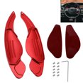 thumbnail image 1 of Accesorios interiores de extensión de paletas de cambio de volante de aleación de aluminio rojo de 1 par de Unique Bargains para Land Rover Discovery Sport 2016-2019, 1 of 6