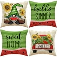 thumbnail image 4 of Vorkoi Watermelon Throw Pillow Covers Sweet Summer Beach Cushion Case Farmhouse Decorative Pillow Case for Outdoor Activity Sofa Home Couch Office, 4 of 5