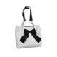 thumbnail image 3 of Bolso de mano para mujer Bolsos Hobo con cremallera Bolso de compras Satchel Elegante cuero de PU Blanco, 3 of 8