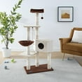 thumbnail image 2 of Sam's Pets Sam 54" White Cat Tree, 2 of 5
