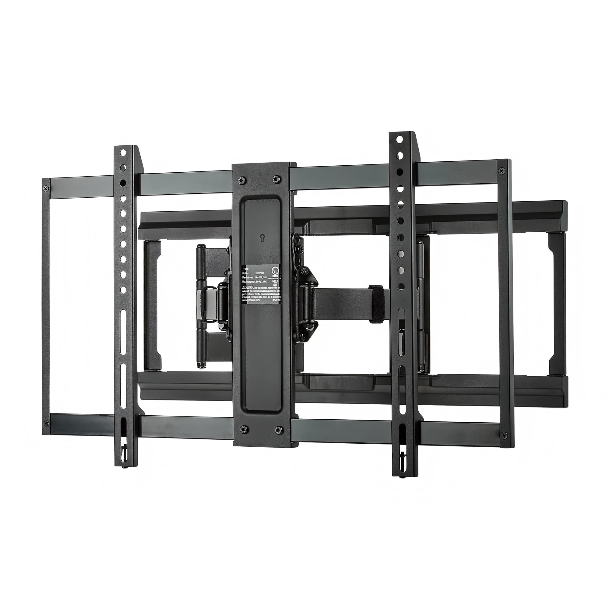 onn Ultra-slim Full Motion TV Wall Mount for 50 in to 86 in TVs, UL Listed