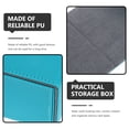 thumbnail image 3 of Leather Card Desk Box Games Cards Box Trading Cards Poker Cards Storage Box, 3 of 8