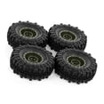 thumbnail image 3 of Rueda 4pcs austar 110 mm 1.9 Pulgadas Rueda de Neumanos de Goma de Goma para 1/10 RC TRAXXAS HSP REDCAT RC4WD AXIAL SCX10 D90 HPI RC ROCK CRAWLER, 3 of 7