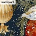 thumbnail image 6 of Christmas Fun Design Shower Curtain for Bathroom Shower Curtain Set with 12 Hooks Waterproof Fabric Bath Curtain for Bathtub Restroom Decor, 72 X 72 in, 6 of 6