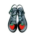 thumbnail image 4 of TrendOFT Womens Footbed Sandals Casual Shoes Manufacturer Transparent Jelly Shoes Summer Beach Jelly Sandale Plateforme Femme E 37, 4 of 4