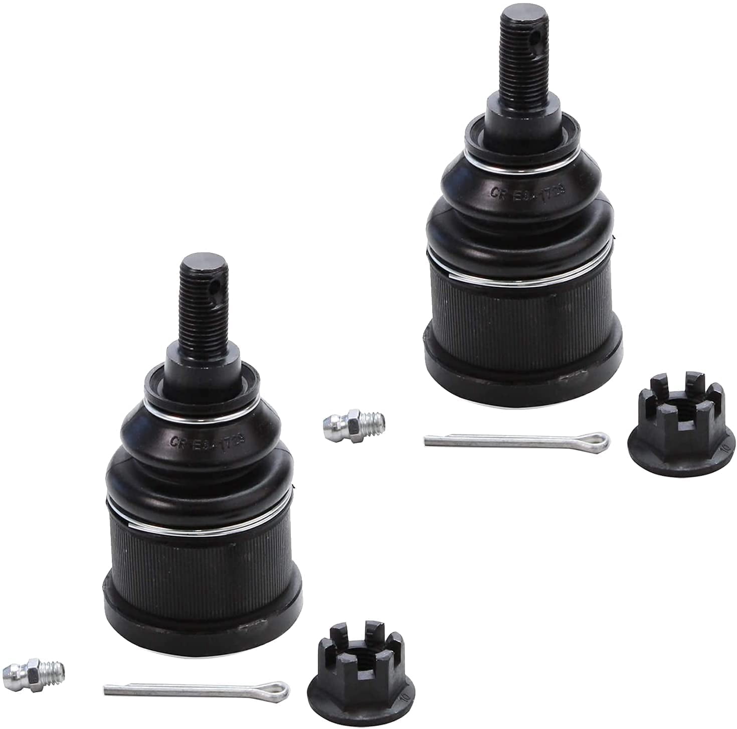 Detroit Axle - 14pc Front Suspension Kit for 2003 2004 2005 2006 2007 Honda Accord [3.0L], 2 Upper Control Arms w/Ball Joints 2 Lower Control Arms 2 Lower Ball Joints 4 Tie Rods 2 Sway Bars 2 Boots