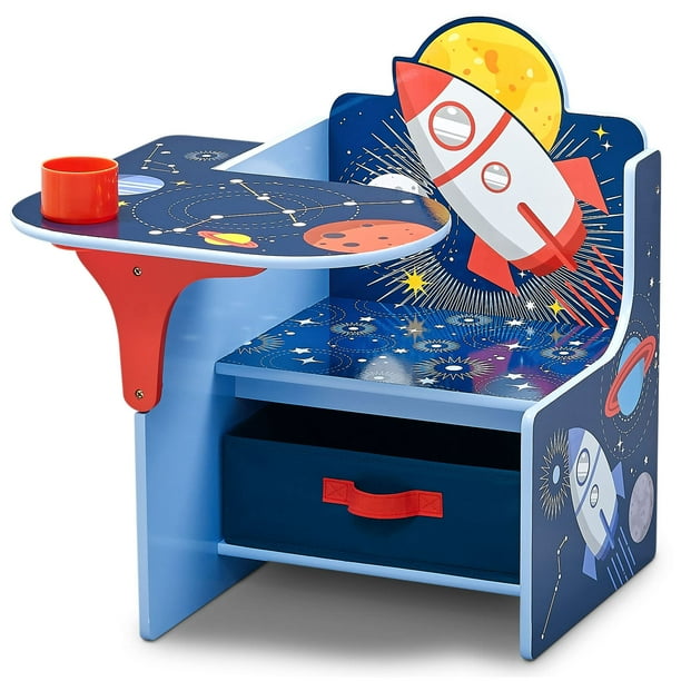 Silla y escritorio Delta Children Space Adventures con papelera