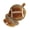 Coffee Color, variant on Football Theme Plush Ear Protectors Winter Sport Gear Ear Warmers for Outdoor